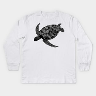 Sea Turtle Kids Long Sleeve T-Shirt